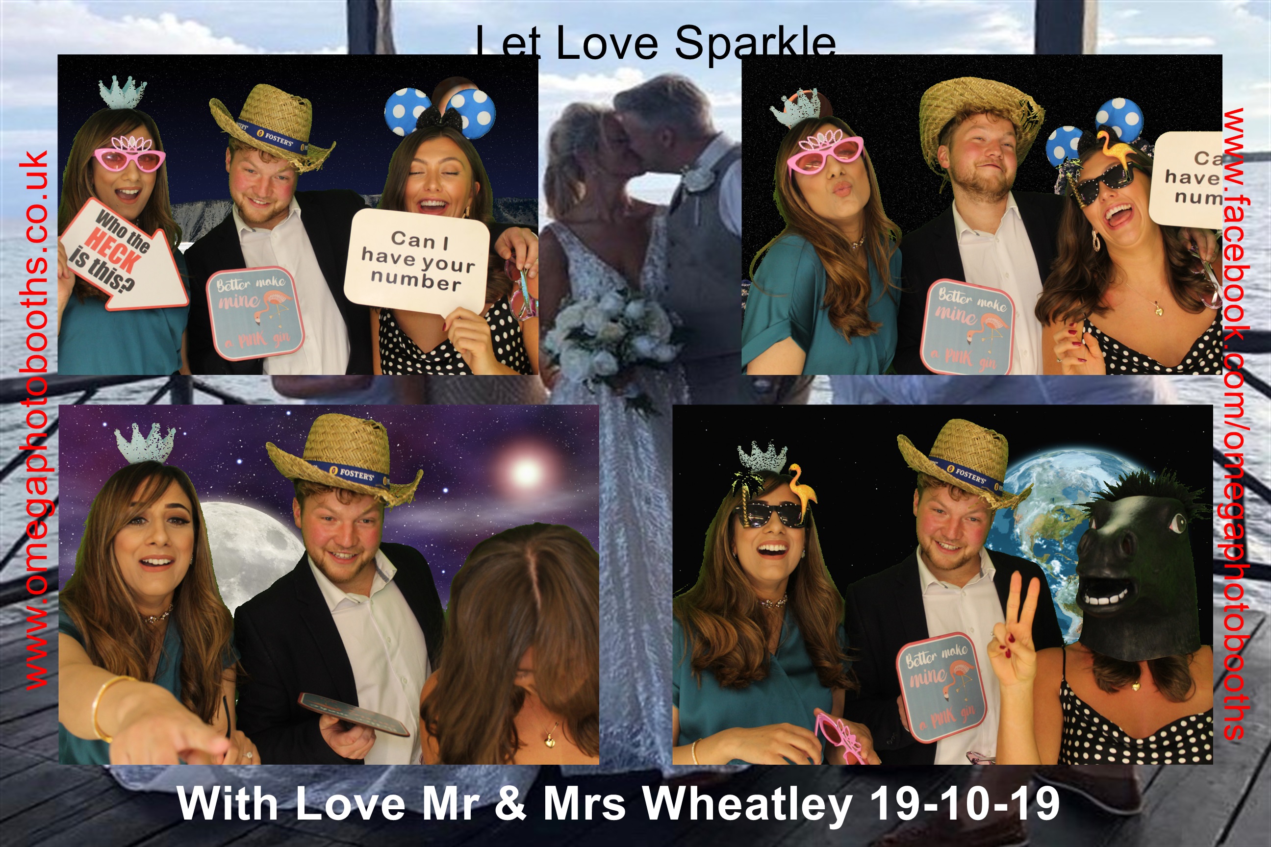 Mr & Mrs Wheatley  | View more photos from the event at gallery.omegaphotobooths.co.uk/u/Omega-Photobooths/Mr-Mrs-Wheatley